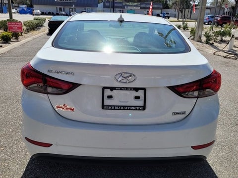 2014 Hyundai Elantra Limited in Jacksonville, FL - Beach Blvd Automotive